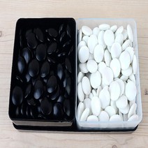 국산 바둑알 바둑돌 18호 18mm x 6.5mm 어린이 입문자 교육용 보급형
