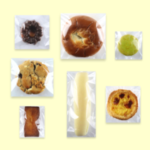 케이함 접착 OPP 포장 봉투 빵 베이킹 투명 200장, 200개, 1개