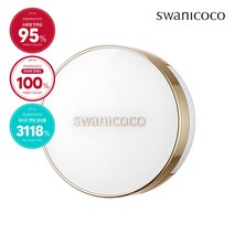 백조크림 글로우 팩트 쿠션 파운데이션 17g, 1개, 23호