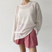 린넨 여리 롱슬리브 니트티