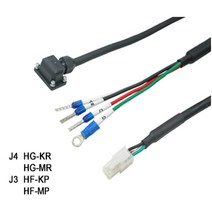 서보모터케이블)미쯔비시 J3/J4 Power Cable MR-PWS2CBL1M-A1-L~MR-PWS2CBL1M-A2-L, MR-PWS2CBL1M-A2-L, MR-PWS2CBL1M-A1-L