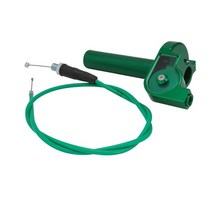 CNC 알루미늄 액셀 스로틀 트위스트 그립 케이블 교체 바이크 오토바이 악세사리 KTM SX XC 125 200 250 35, 01 green
