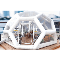 투명텐트 원형파고라 옥상테라스 스크린도어하우스, [별] 2인 식사