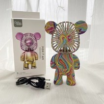 USB 미니 선풍기 휴대용 핸드헬드 충전식 저소음 포켓 쿨링 핸드 환풍기 속눈썹 연장용 건조기 색상 블랙 블루 옐로 핑크, [04] 4
