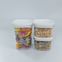 일본 드라이푸드캐니스터 견과류통 잡곡통 양념통, 스몰220ml