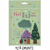 선인장 나무 입체액자/모스화분 선인장, 콜크클레이(100g)분홍