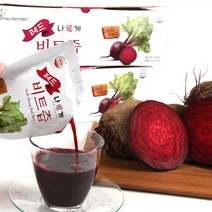 푸드공작소 레드비트즙, 60포, 100ml