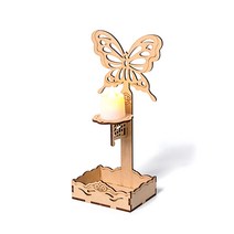 전통 LED 촛대 나비 명절 어린이 민화샵 만들기 조명 포함