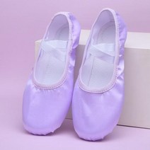 발레 여자 슈즈 새틴 소프트 솔 댄스 슬리퍼 어린이 연습 슈즈 여성 댄스 요가 운동화, purple+39