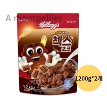 켈로그 오곡으로 만든 첵스 초코 시리얼, 2400g, 80개
