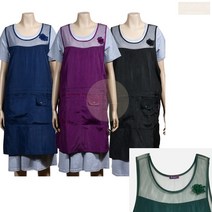 XL 앞치마 대형 큰 사이즈 업소용 영업용 압치마 요양보호사 보육교사, XL-그린