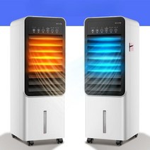 이동식 냉온풍기 캠핑용 사무실 원룸 사계절 에어컨, 중형 흑백 냉난방형 7L 리모콘 모델