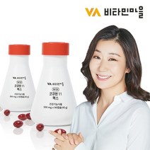 VV비타민마을 비타민마을 11종복합기능성 코엔자임Q10 코큐텐 11맥스 90캡슐 X 2병 (6개월분), 없음