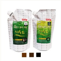 하수오 에센스컬러크림 하수오염색약 500g + 산화제500g 세트, 1개, 선택3-자연갈색5N