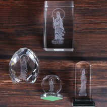 불교나라 크리스탈 레이저 미니불상, 03.크리스탈 돔형