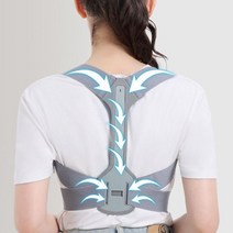 바른자세 어깨 허리 척추 거북 목 굽은 등 밴드, 2-자세밴드-M