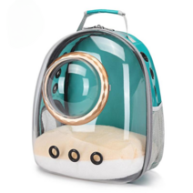 고양이 강아지 우주선가방 캡슐형 이동장 백팩, 화이트골드 4종세트/방석, 화이트골드 4종세트/방석