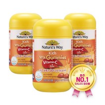 네이처스웨이 키즈 비타구미 비타민C & 아연 70구미 x 3병, 단품, 단품