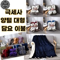 극세사 담요 대형 두꺼운 겨울 차박 캠핑 용품 양털 담요 이불 무릎담요 캠핑러그