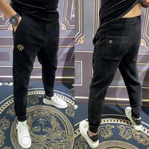 NEW 명품 남성 바지 남자 빈티지 트렌디 하의 데일리룩 기능성 빅사이즈 92