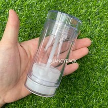 화장품 케이스 투명 탈취 퐁데이션 필링 솔리드 글루 트위스트 업 립 밤 15 30 50 75ml, 13.100PCS - 75ml - 플라스틱