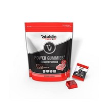 바이탈딘 스포츠 파워 구미 카페인 앰프 타우린 – 빠르고 지속적인 에너지 – 카페인 80mg 1회 제공량당 타우린 40mg + 비타민 b6 – doypack 30 과일 잇몸 바이트