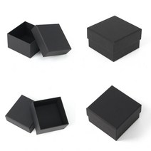 스페셜 모던 선물상자 9.5x9.5cm 블랙 크리스마스선물포장 선물종이박스 선물용박스 답례품포장 선물포장 선물포