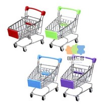 마트카트_태극_-T_미니카트_미니쇼핑카트_바구니_(대)_칼라 5FDC, 오렌지