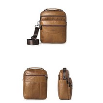 RB4)40대 50대 남성 직장인 출근 서류 가방 가죽 크로스백