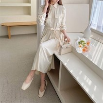 [코지23] 여자 데일리 러블리 슬림해보이는 키커보이는 롱원피스