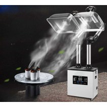 연기 흡입기 제연기 연기제거 청정기 납연기 산업용, 더블 헤드 튜브 기계식