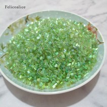 10 그램/가방 점액 점액 부직포 점액 점액 점토 액세서리 DIY 스프링클 장식, green 10g