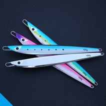 세미롱지그 SML008 빅게임 메탈지그 지깅메탈 부시리 방어 삼치 대구 메탈, 200g, 04 홀로그램 블루