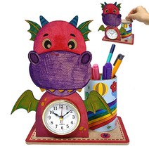 md 만들기대장 용시계연필만들기저금통뚜껑포함, 단품