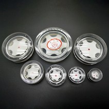 20 25 32 38 40 45 55 65mm OD 프레스 핏 플라스틱 오일 레벨 사이트 글라스 창 공기 압축기 기어 박스 용, 06 32x45mm