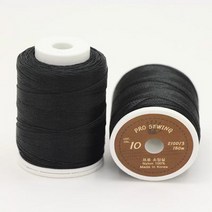 천고아 56-361 나일론 가죽 봉제실(프로 소잉실) 블랙, 180m