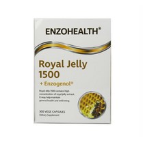 엔조헬스 로얄제리 10-HDA 1500 엔조제놀 300정 Enzo Health Royal Jelly Enzogenol, 2개