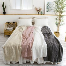 [천삼백케이] [까사엘] 비스코스린넨 홑겹이불-쏘쿨, 베이지