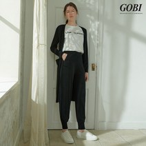 고비(GOBI) 실크 캐시미어 조거 팬츠
