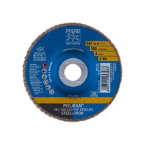 페어드 플랩디스크(PFC TYPE) 10개입, 플랩디스크:Z120 PSF STEELOX/16