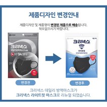 크리넥스 KF94 대형 새부리형 블랙마스크 10매 30매 50매 / 유한킴벌리 마스크, 80매