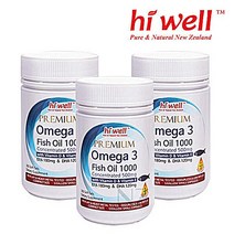 뉴질랜드 하이웰 프리미엄 오메가3 피쉬오일 1000mg 300캡슐 x3 알티지오메가3 비타민, 3box