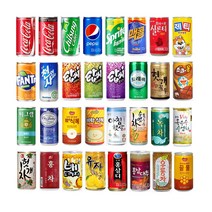 콜라 칠성사이다 맥콜 나랑드 탑씨 탄산수 동원 팔도 웅진 참맑은 홍삼 보성 롯데 옥수수수염차 꿀물 실론티 헛개 제티 남양 175ml 180ml 30캔 업소용 미니캔 중 택1, 아침햇살 180ml