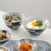 히츠키코보 후루야 공기+대접 세트, 후쿠 공기+대접