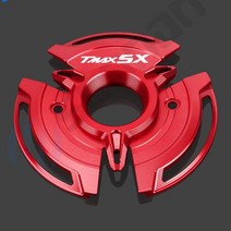 nmax pcx 호환슬라이더 프론트 리어 머플러 가드 YAMAHA TMAX 530 SX T CNC 엔진 스테이터 가드 커버 프로, 12 All Red