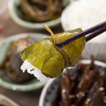 강원도 명이나물 장아찌 300g 유기농 산마늘 장아찌 찰현미밥과 먹으면 밥도둑, 명이나물 장아찌 300g 2개