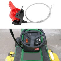 카라반 트레일러 am121507 john deere lx172 lx176 lx186 gt242 gt262 잔디 트랙터용 스로틀 케이블 제어 어셈블리