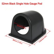 AD 2 quot52mm 부스트 게이지 바 Psi 배기 가스 온도 수온 오일 프레스 공기 연료 비율 전압계 타코미터 RP, 12 BL0057