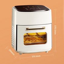 통닭 에어 프라이어 감자 튀김기 전자동 대용량 홈 프라이드 치킨 윙 튀김 피자 스테이크 구운 생선 전기 가전 제품 네덜란드 오븐, 검은색, 영국