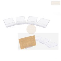 소형 qr코드안내문 명함 거치대 클립 쇼 크립 스탠드 네임택 네임텍 미니